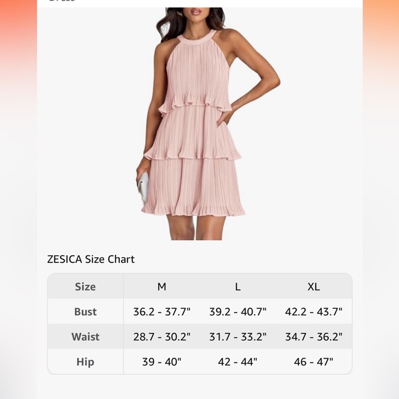 Ruffled Tiered Chiffon Dress - Picture 4 of 11